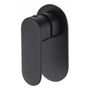 Cora Matte Black Wall Mixer